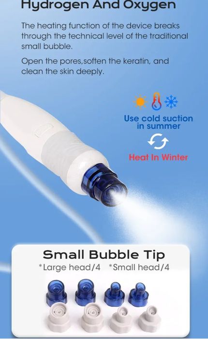 Hidradermabraziune Aparat cosmetic profesional  exfoliere