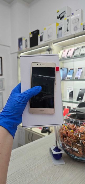 Ecran Huawei P9 Lite Original cu Ramă – Negru sau Gold / Garantie / Rate