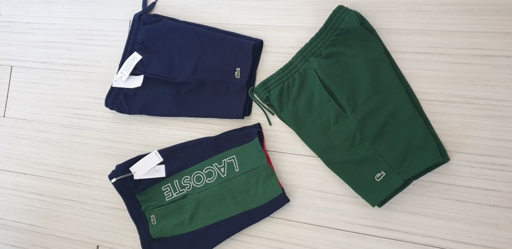 Lacoste Cotton Regular Fit 3 - S  НОВО! ОРИГИНАЛ Мъжки Къси Пант