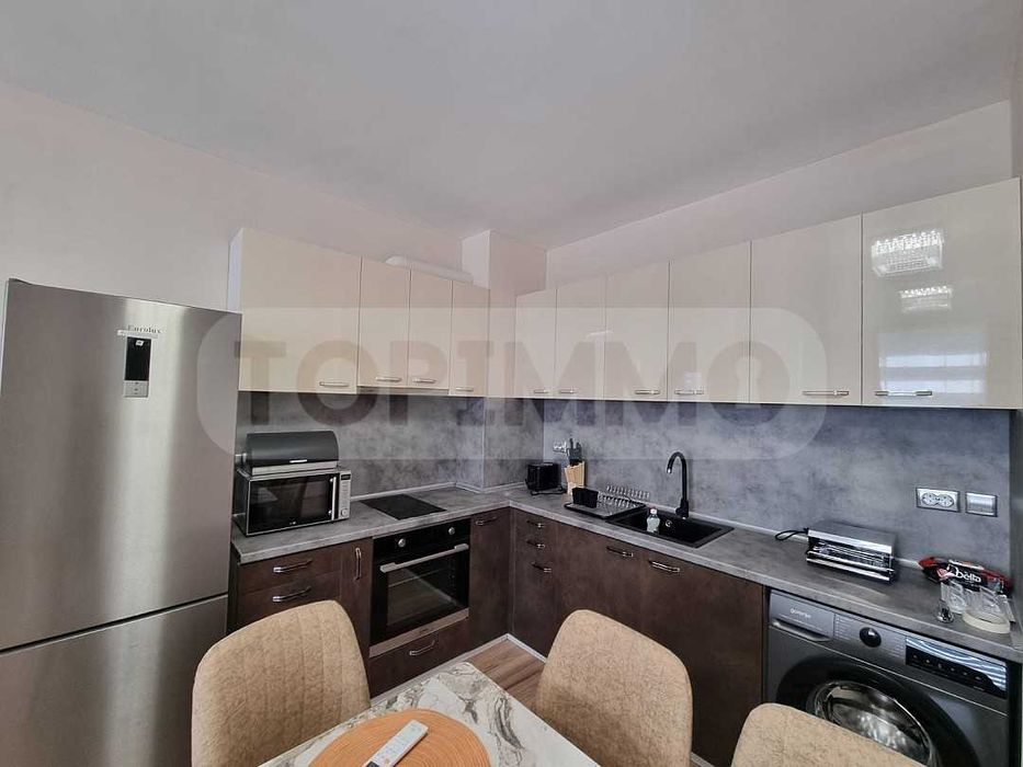 Нов двустаен апартамент под наем в кв. Трошево