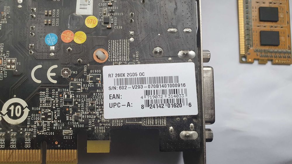 Placa video si memorii ddr 2 si 3