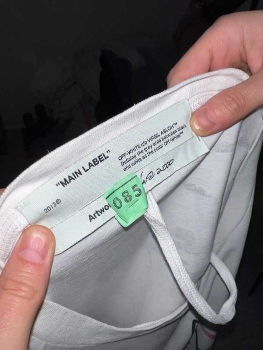 tricou Off-White Main Label