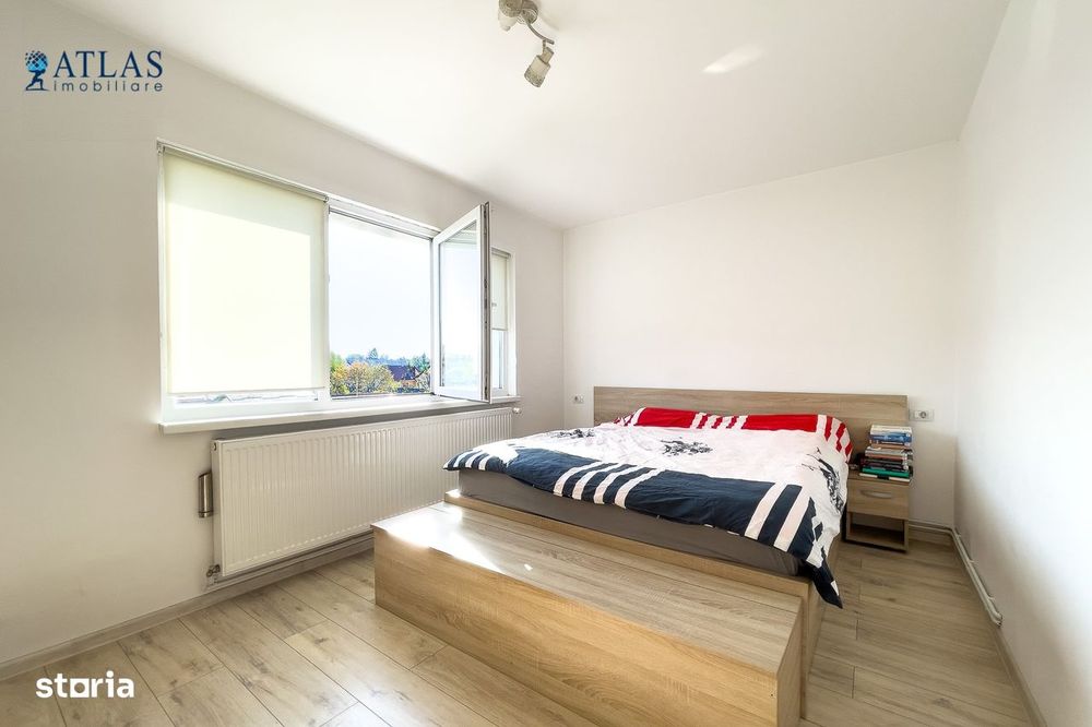 Apartament 2 camere, zona Județean, etaj 3/4, 50mp, mobilat si utilat
