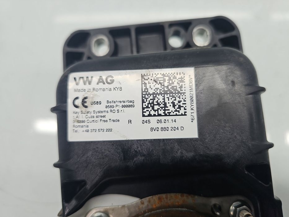 Airbag pasager Volkswagen Golf 7 (5G) [Fabr 2014-prezent] 8V0880204D