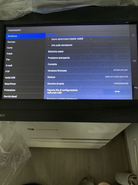 Xerox / imprimantă profesională Lexmark CX921