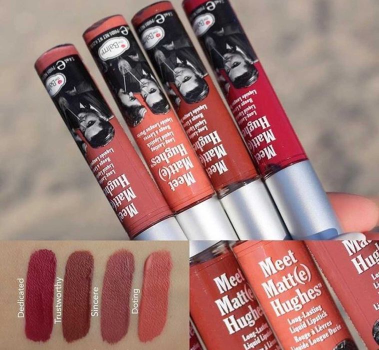 Дълготрайни червила theBalm Meet Matte