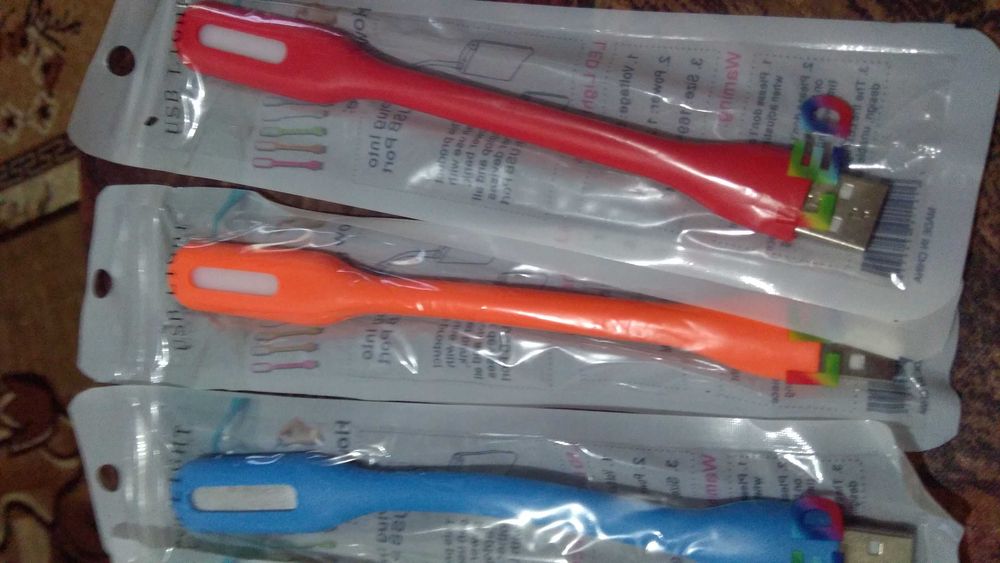 УСБ лед лампа USB LED Lamp за компютър ,зарядно, външна батерия