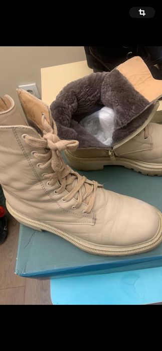 Обувь зимняя натуральная