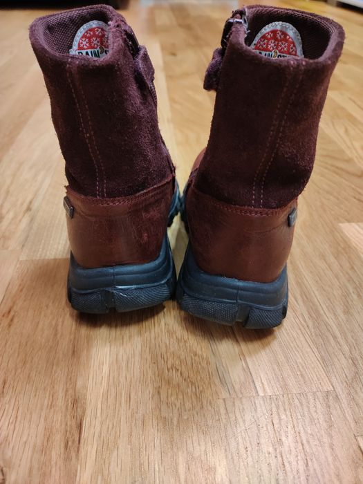 зимни топли ботуши, естествена кожа, 28 номер