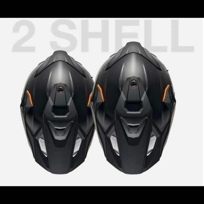 Адвенчър каска NEXX Y.TRAVL PLAIN BLACK Размери S,M,L,2XL