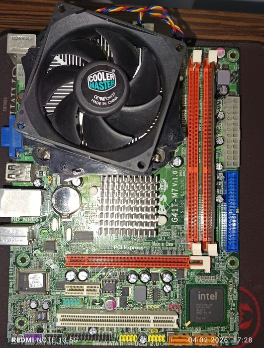 Vând kit placa baza, gpu