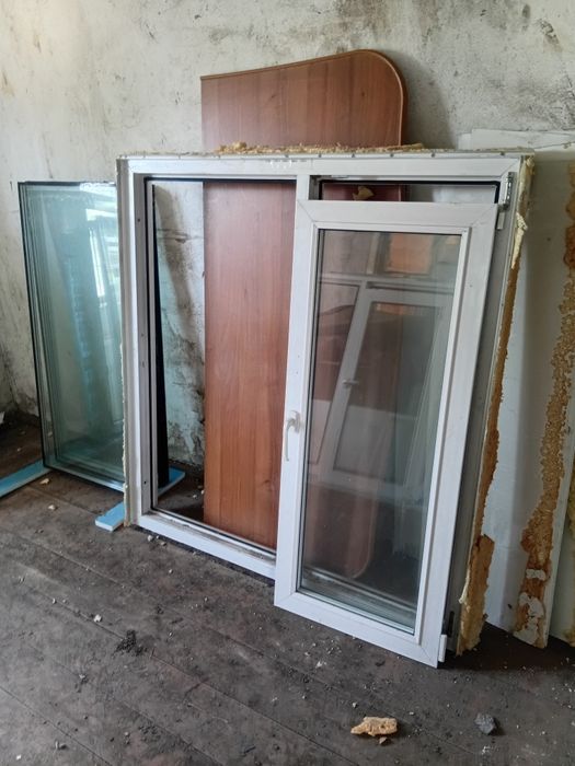 Окна пластиковые 3 шт
