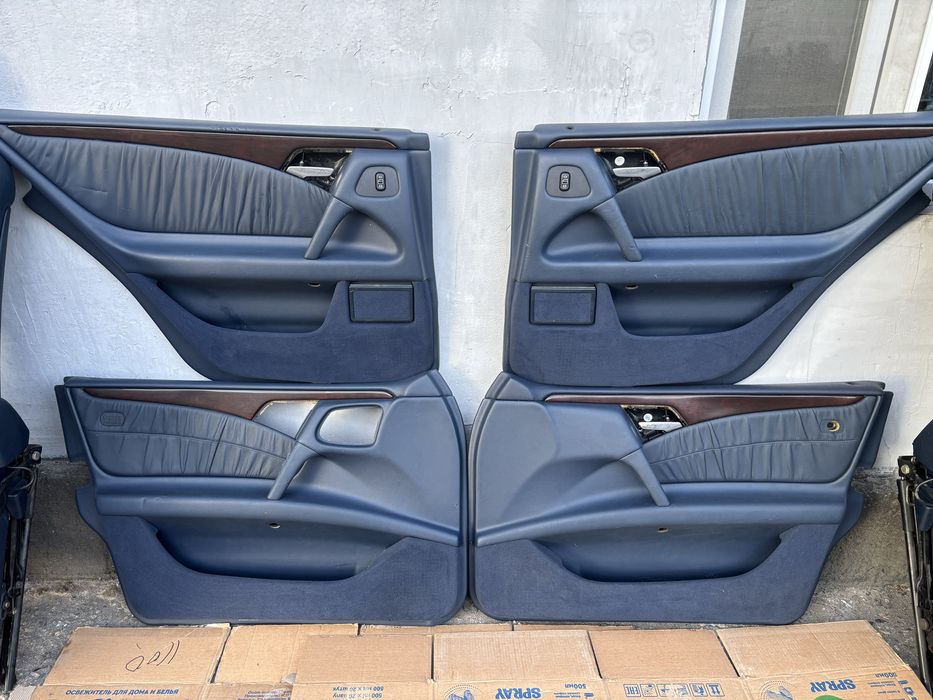 Сиденье карты обшивки мерседес 210