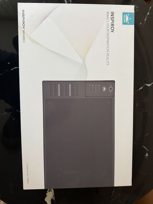 Tableta grafica cu stylus Huion WH1409 V2, Wireless