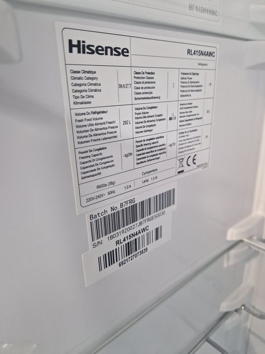 Хладилник Hisense A++ No Frost Нов