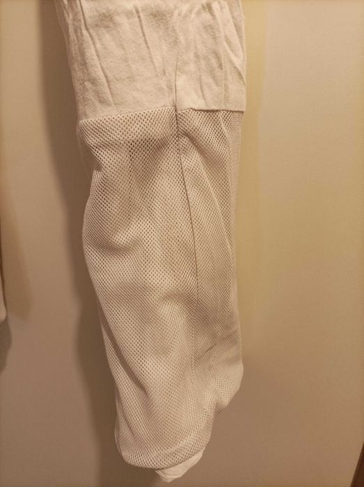 Pantaloni dublati pt timp rece, pt fete 10A, cream.