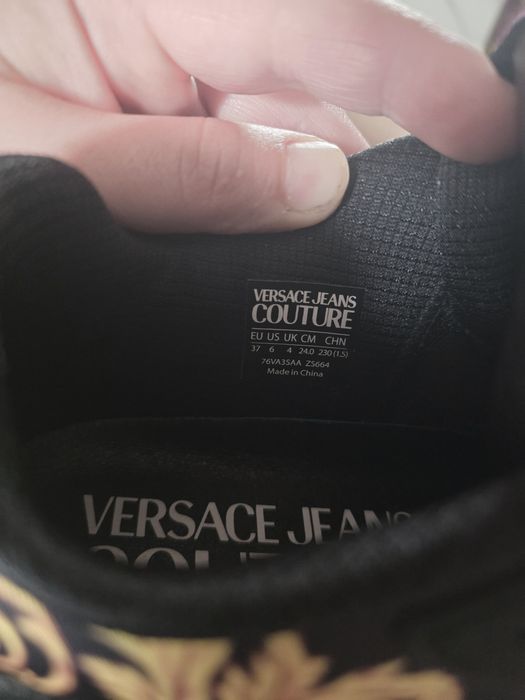 Adidasi dama originali nr 37 versace