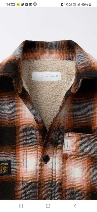 Куртка рубашка Zara оригинал детская