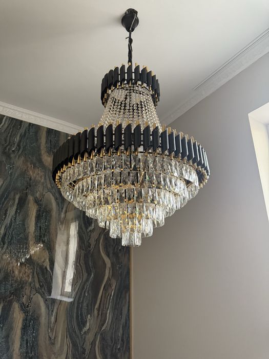 хрустальная люстра — как новая