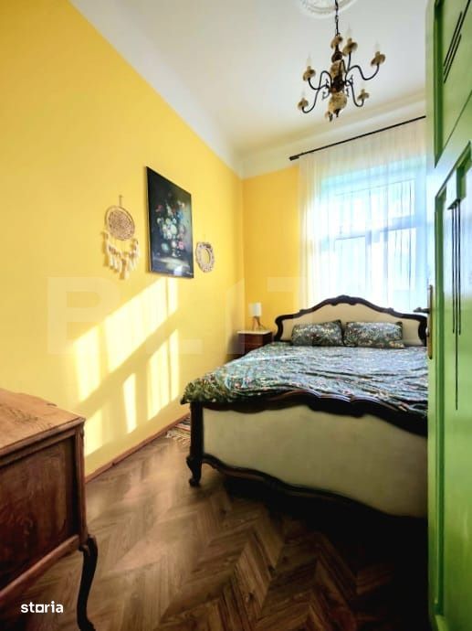 Apartament decomandat 3 camere, 73.80 mp, zona Sinaia
