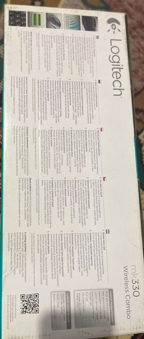 Клавиатура Logitech Wireless Combo MK330 черный