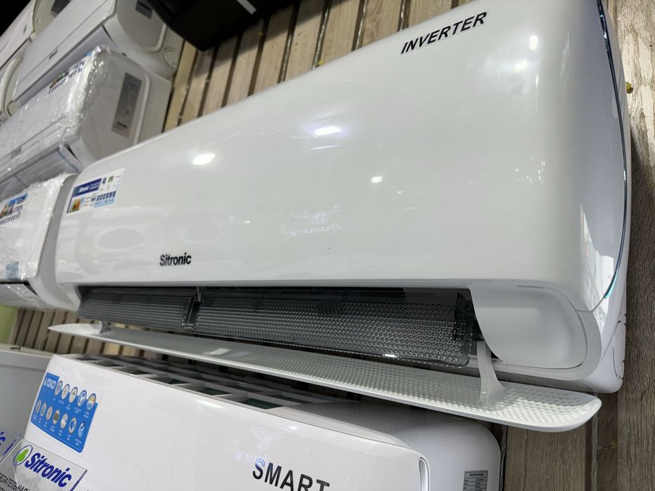 Кондиционер Sitronic 12 Q-Pro Inverter 3D (R32 + TEN)