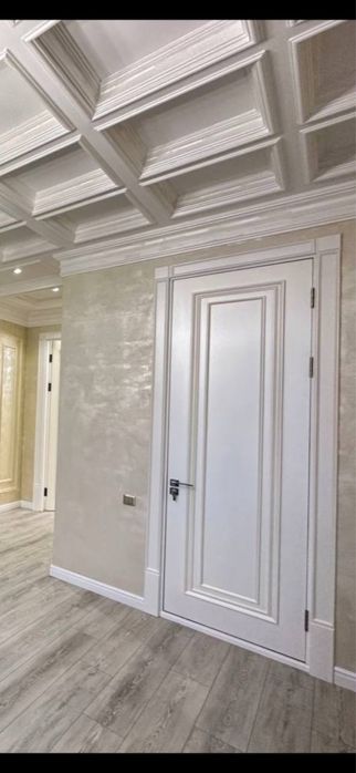 обшивка лестници двери МДФ