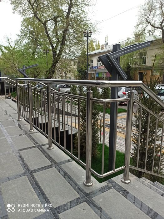 Перила из нержавеющей стали