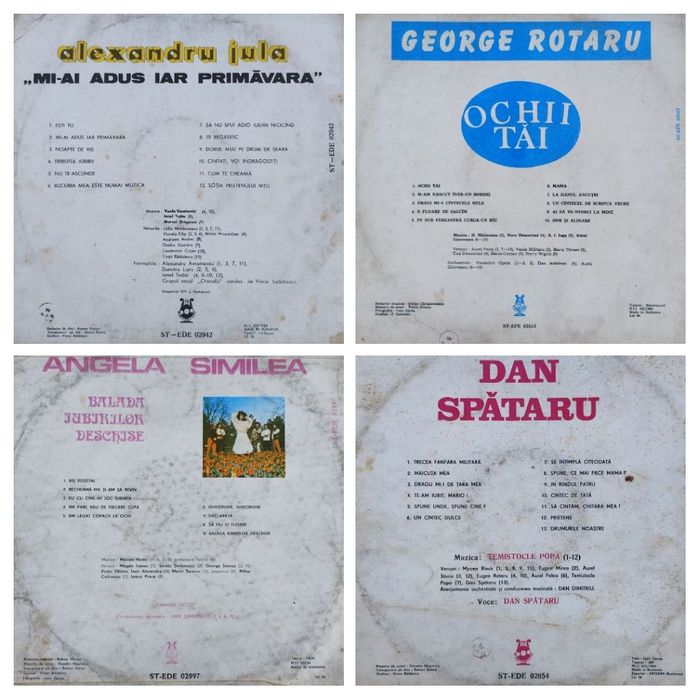 Vând colecție discuri vinil