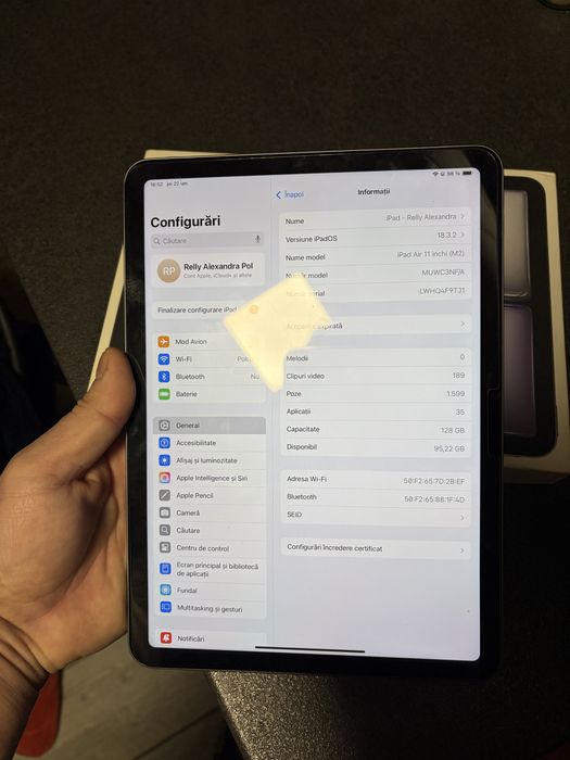 Vand ipad air 11 M2   2024