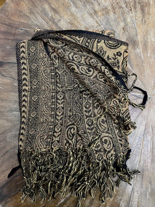 Eșarfa sal mare portocaliu turban india