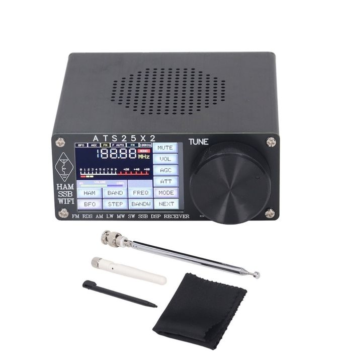 Receiver radio  ATS25X2 Fm rds am lw mw sw ssb dsp receiver