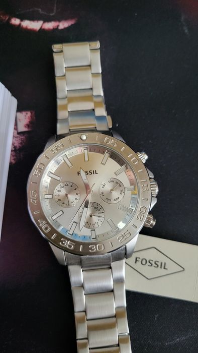 Fossil - Ceas cu bratara din otel inoxidabil