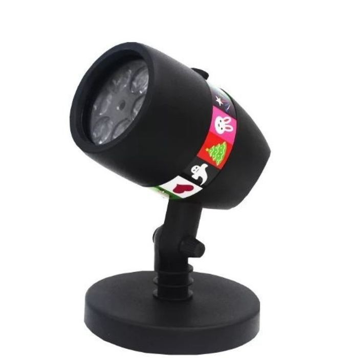 LED проектор с избор от 12 сменящи се Halloween диска -