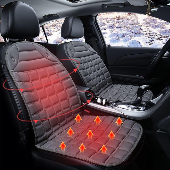 Отличный подарок сидения обогрев, накидка с подогревом для любой авто
