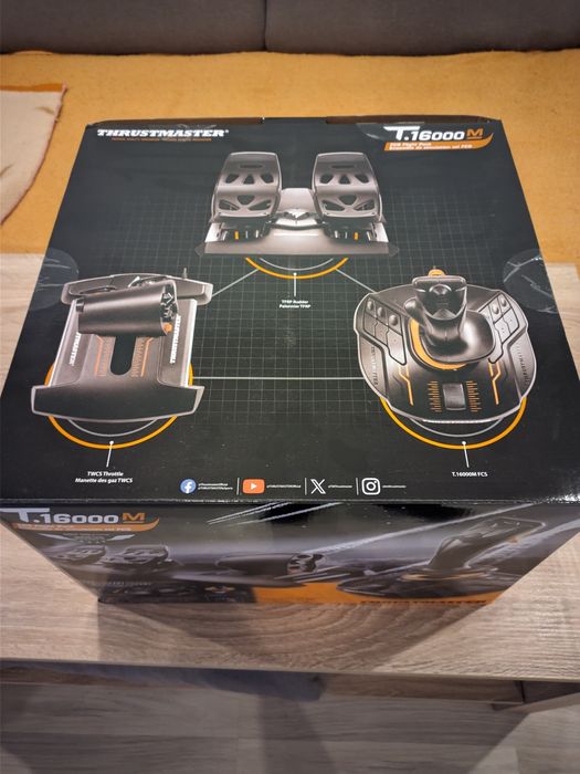 Thrustmaster T-16000 M - simulator avion