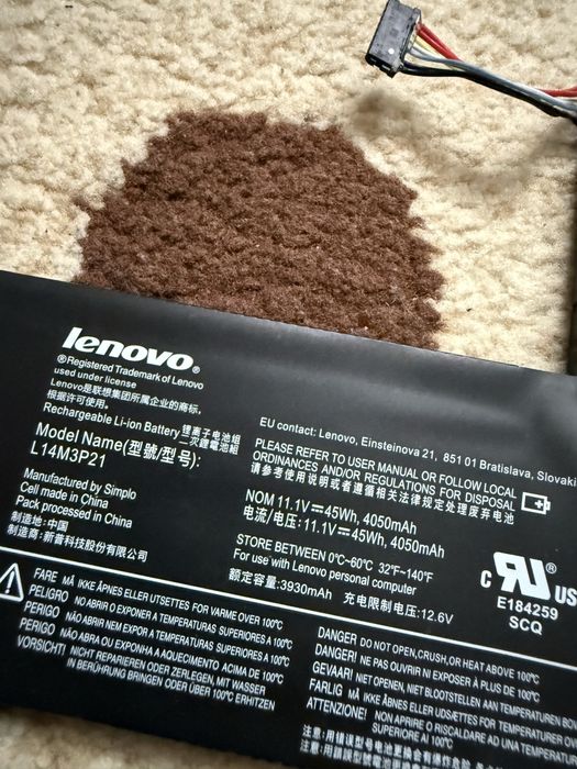 Baterie lenovo L14M3P21