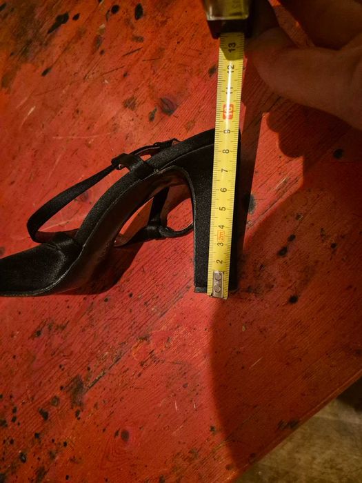 Yves Saint Laurent Paris ретро дамски обувки ток 6.5 24см винтич YSL