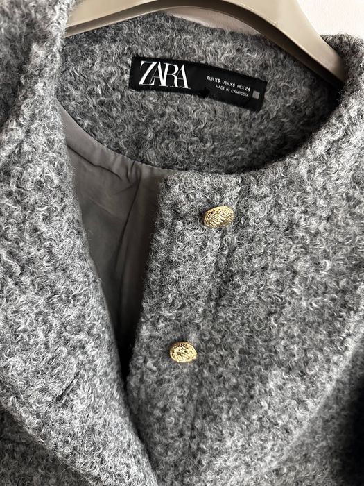 Блейзър ZARA сив