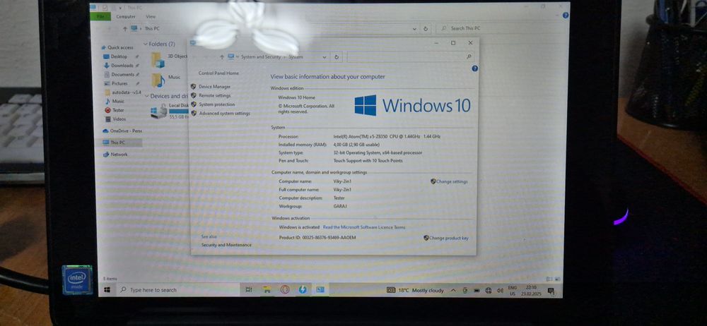 Vand tester auto multimarca Delphi + laptop Acer 2 in 1 (touchscreen)