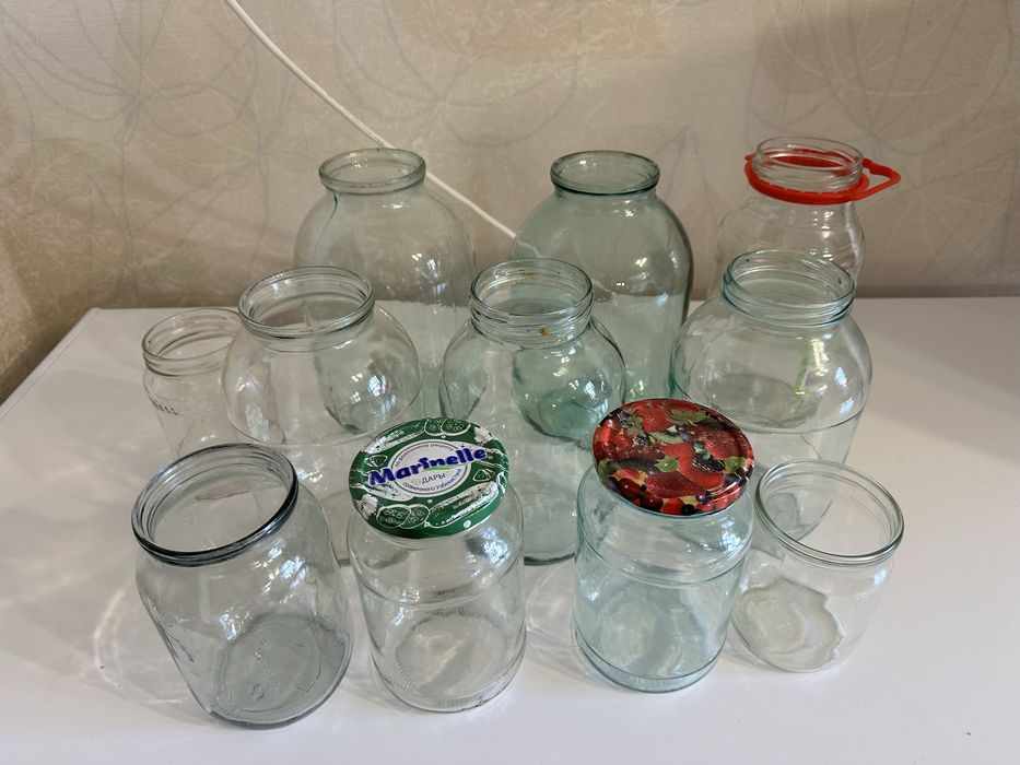 Банки стеклянные
