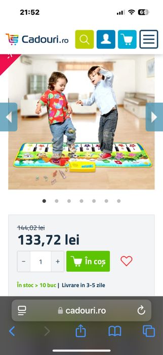 Covor de joaca pian Nou