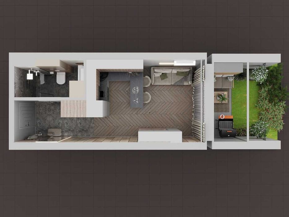 Продава се Едностаен апартамент в Несебър - 32 кв.м за 1707 €/кв.м - Снимка #19
