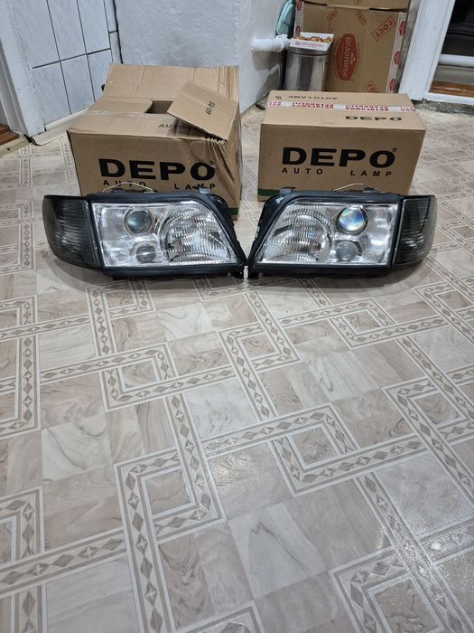 Фары на ауди а6с4