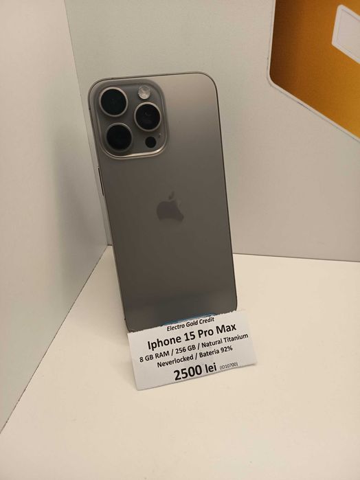 iphone 14 pro max gold 256 gb second hand si noi de vanzare