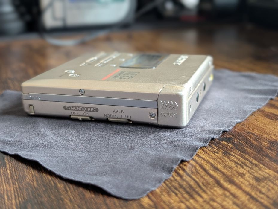Sony MZ-R55 MiniDisc Walkman - Model de Colecţie - Testat - funcțional