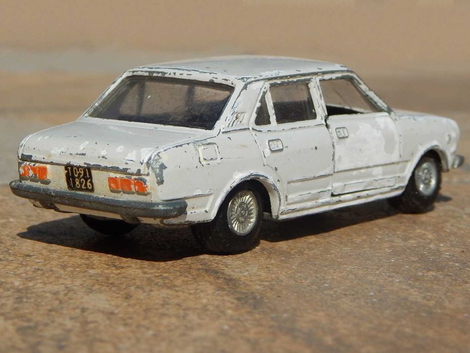 Macheta FIAT 132 1:43 fab Mercury Italia anii '70 veche metalica