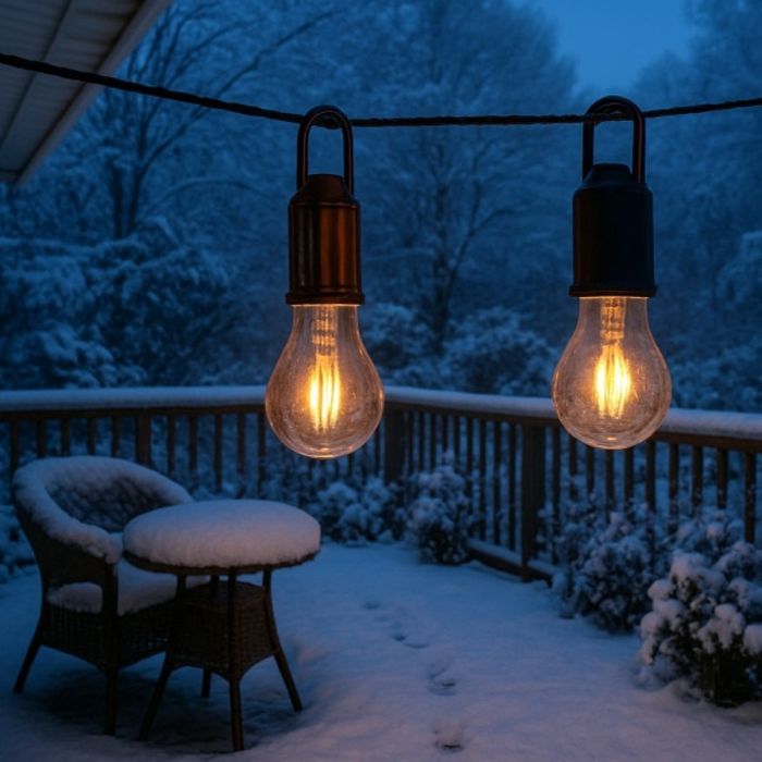 Комплект 2 броя преносими LED лампи с USB-C зареждане, 2700K топла све