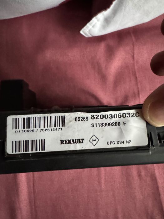 UCH Panou siguranțe Renault megane