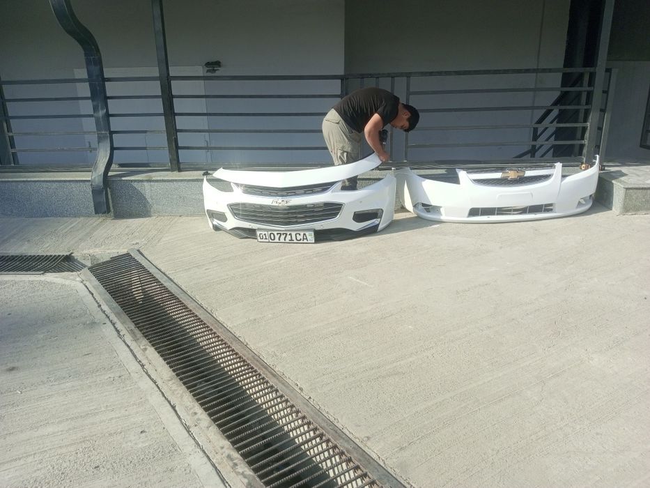 malibu bamper ustanovka